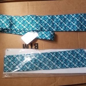 Vilebrequin Blue Turtles Globes silk Tie